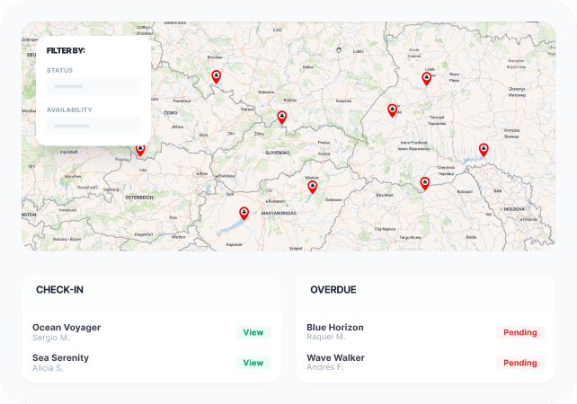 Marinapy Dashboard Preview